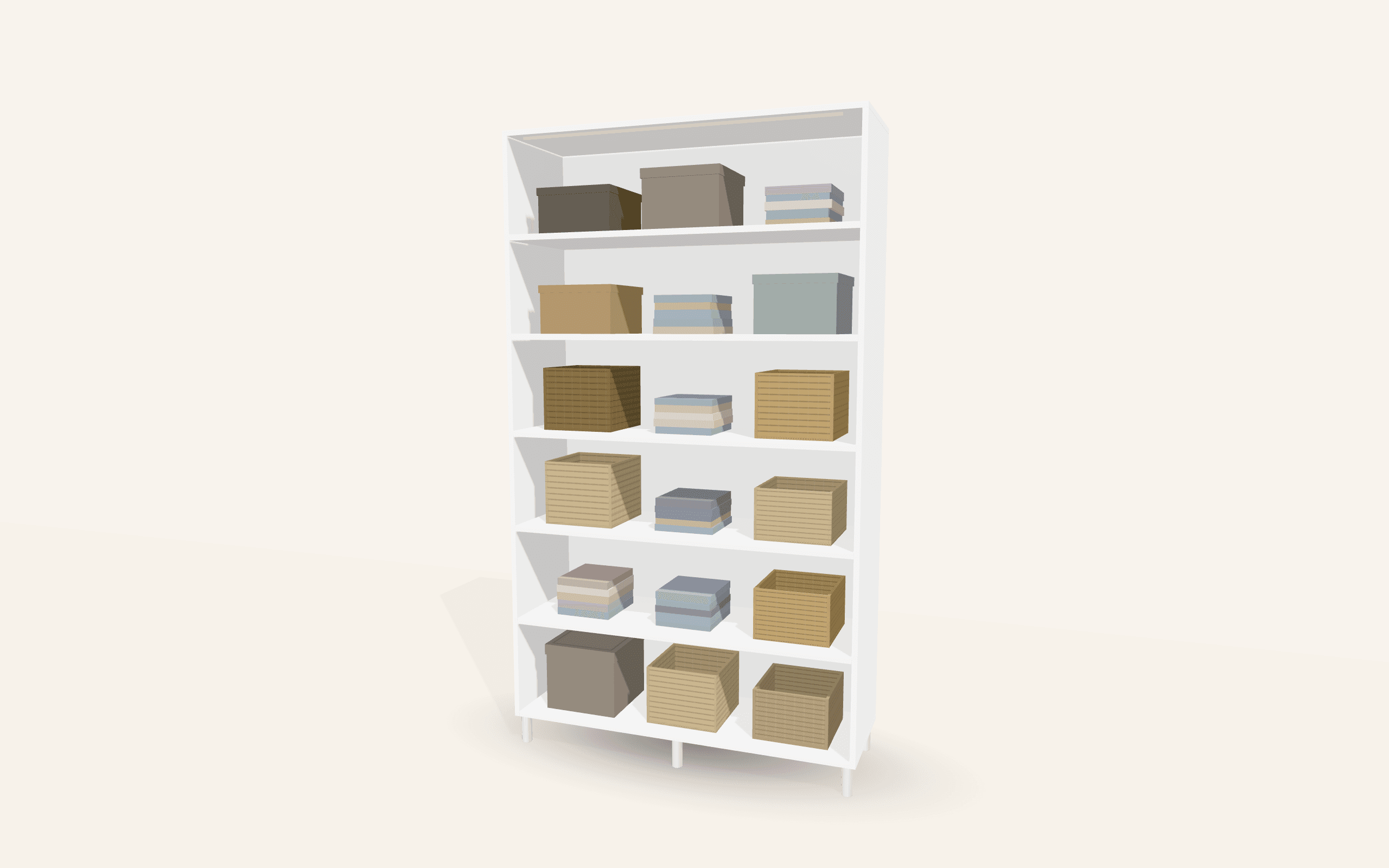 The Fusion Ash Glass Display Cabinet