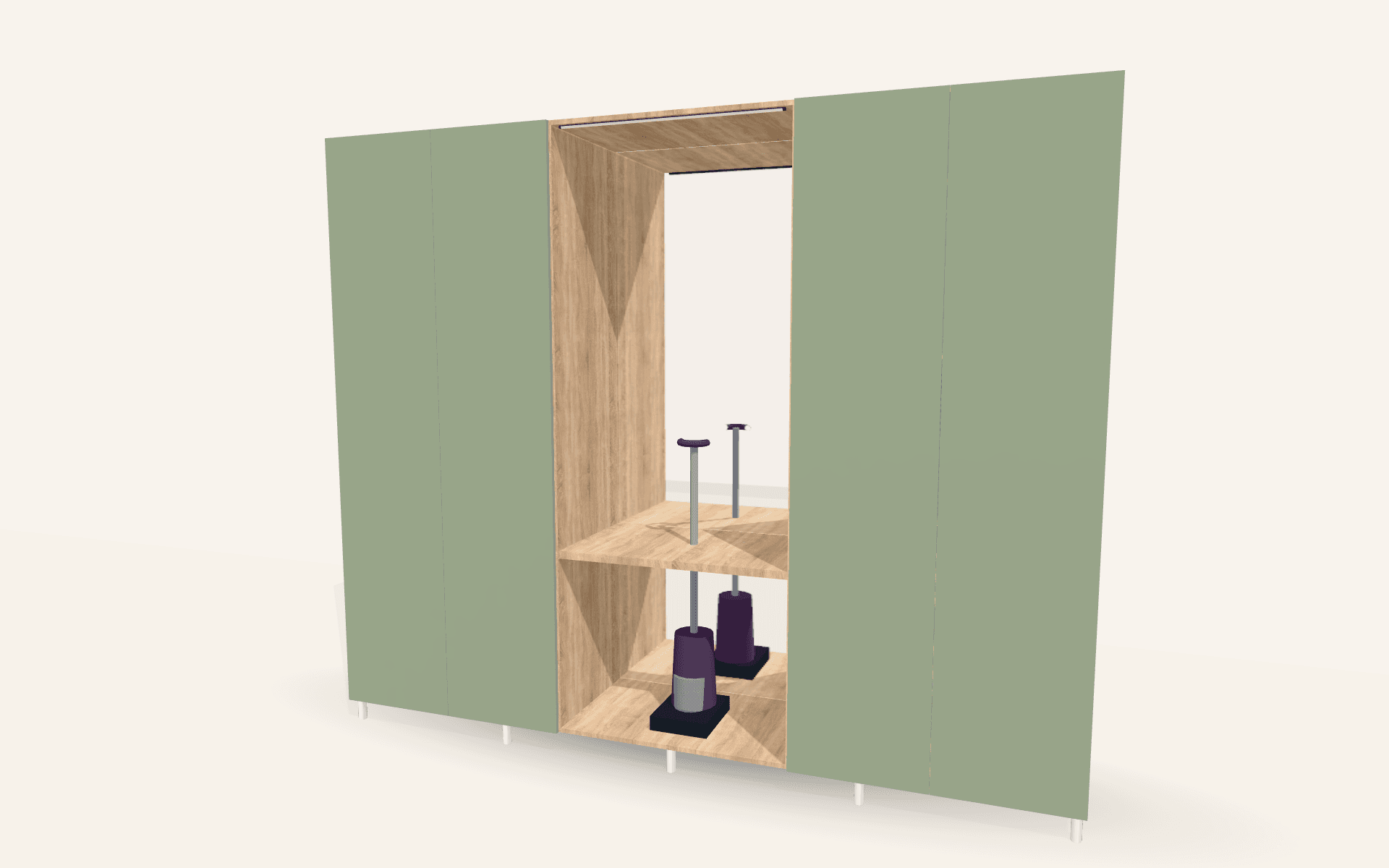 The Fusion Sage — Shaker with Dressing Table